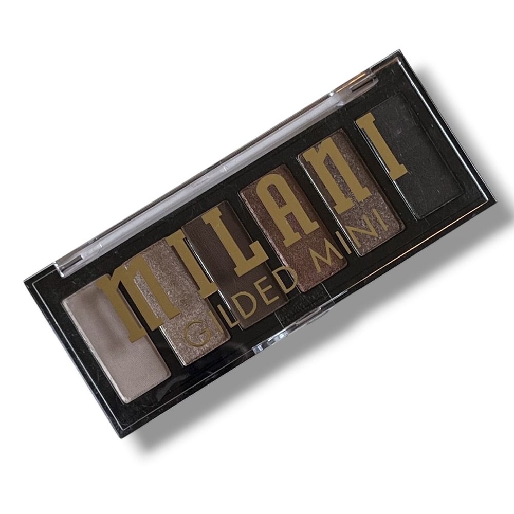 Milani Gilded Mini Eyeshadow Palette 150 Old-Fashioned 6 Shades Nude Bronze